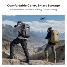 K&F Concept 40L Star Wander 05, fotós hátizsák, fekete (KF-13-207V1)