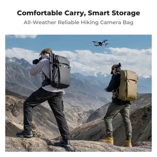 K&F Concept 40L Star Wander 05, fotós hátizsák, fekete (KF-13-207V1)