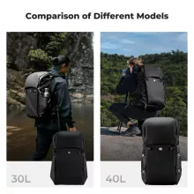 K&F Concept 40L Star Wander 05, fotós hátizsák, fekete (KF-13-207V1)