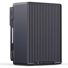 K&F Concept V-Mount akkumulátor, 99Wh, 14.8V, 6700mAH, 100W, BP, dual D-TAP, szürke - KF-28-0092