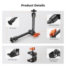 K&F Concept MS32 magic arm, 25cm + super clamp, satu, 15-55mm (KF-31-131)