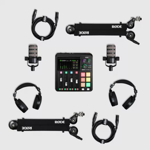 RODE RODECASTER DUO PODCAST ÉS AUDIO PRODUKCIÓS 2X SZETT