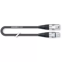   SOMMER CABLE XLR PAPA - XLR MAMA HICON 3M-ES, 2 ERES MIKROFON KÁBEL (egyedi gyártás)