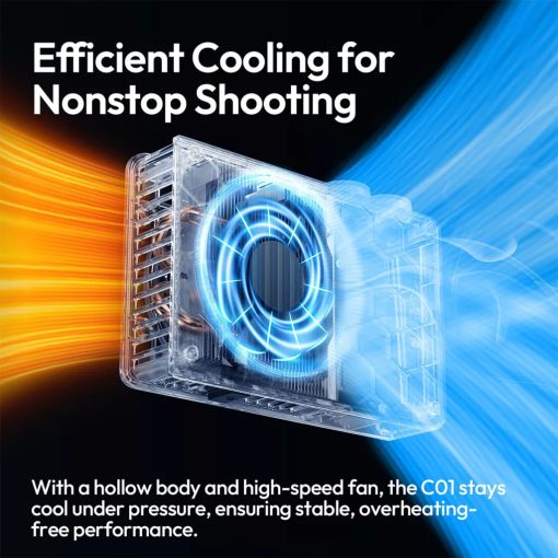 Ulanzi C01 100W COB led lámpa, 2700K-6500K, 14500LUX, 96CRI, mini Bowens, alap reflektor (UL-L099)