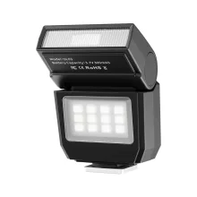Ulanzi SL03 Spark Lite mini vaku és Led, dönthető, GN8, középpontos érintkező, fekete (UL-L200)