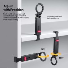 Ulanzi MA88 Magsafe mini állvány, multifunkciós, karabiner (UL-S055)