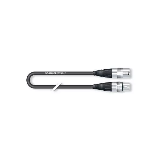 SOMMER CABLE XLR PAPA - XLR MAMA HICON 50CM-ES, 2 ERES MIKROFON KÁBEL