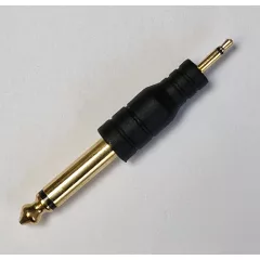 Jack dugó adapter, apa-apa, 2,5mm --> 6,3mm